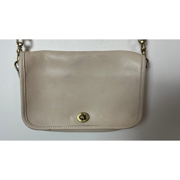 Coach Handbags - VINTAGE COACH TURNLOCK FLAP CROSSBODY BAG